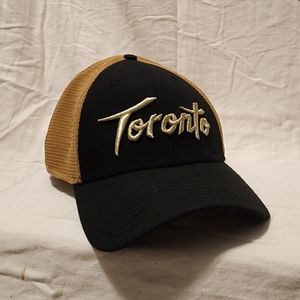 Toronto Raptors Hat, New Era, beige and black, Large